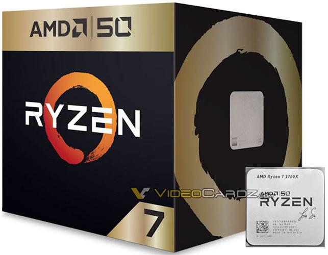 amd r7 2700x 50th anniversary vdcz
