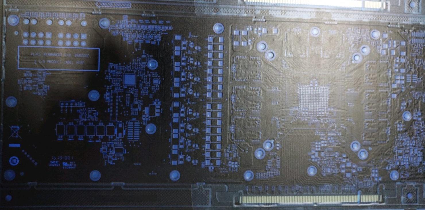 leak du pcb face arrière