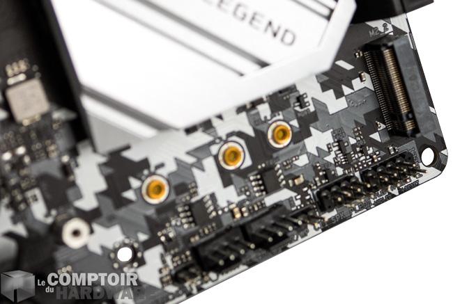 asrock b450m steel legend - port M.2 SATA