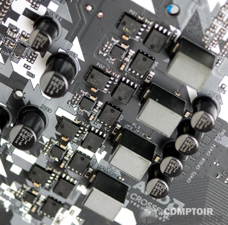 asrock b450m steel legend - vrm du cpu