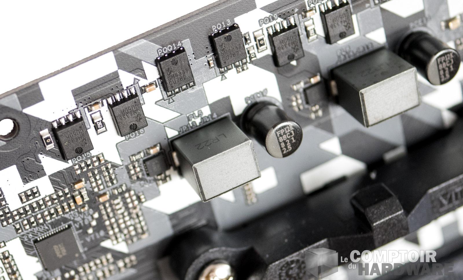 asrock b450m steel legend - vrm de l'igpu