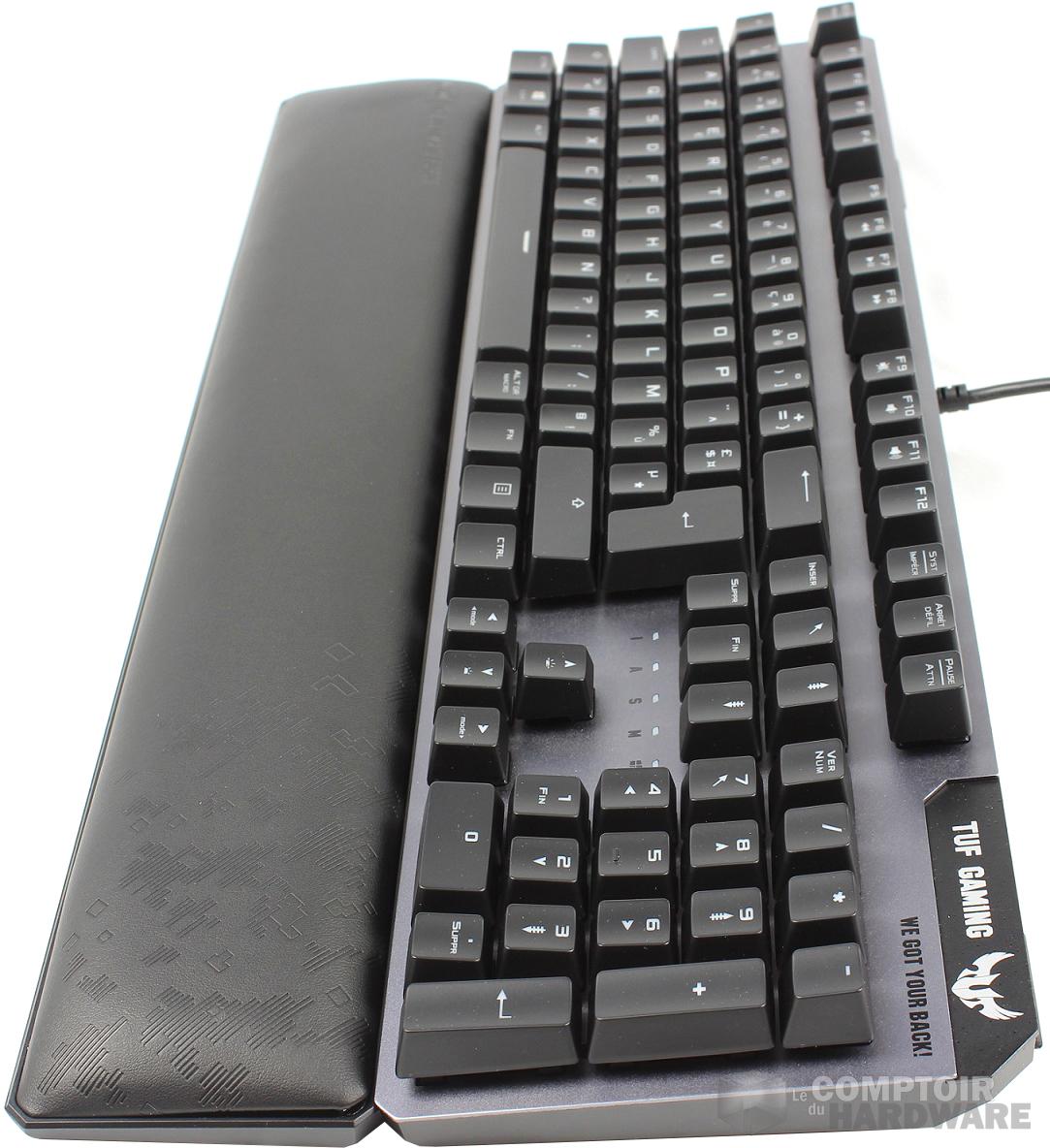 asus k7 tuf gaming repose poignet cote 2 cdh t