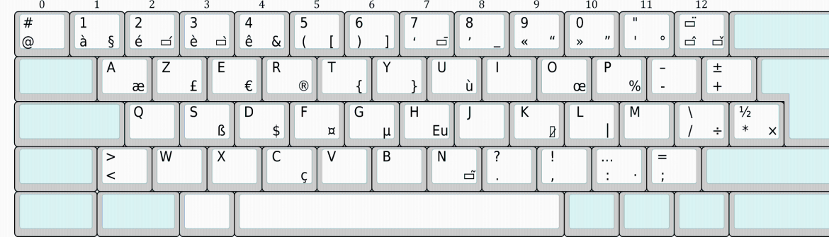 disposition azerty nf z71?300