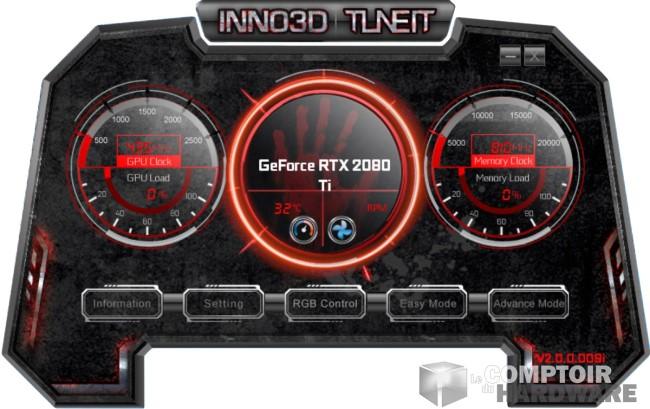 inno 3d rtx 2080 ti ichill black tuneit
