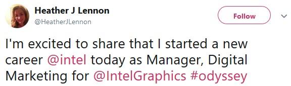 intel heather lennon ex rtg tweet