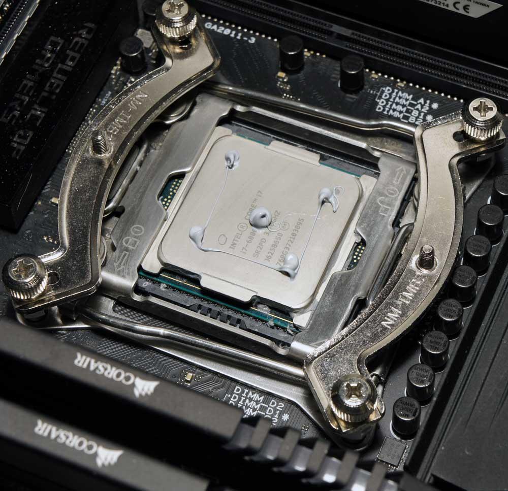 La pose selon les recommandations de Noctua