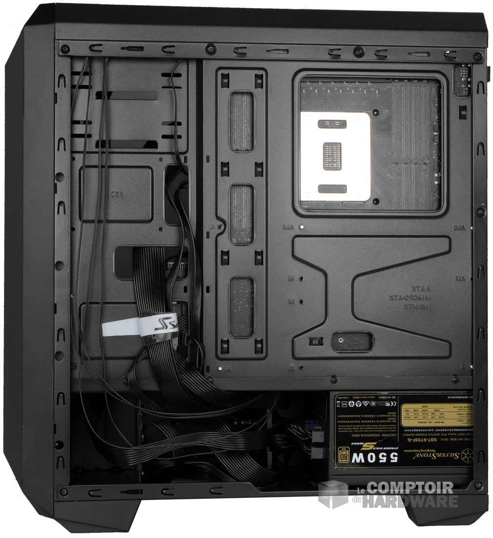 L'arrière avec peu d'espace