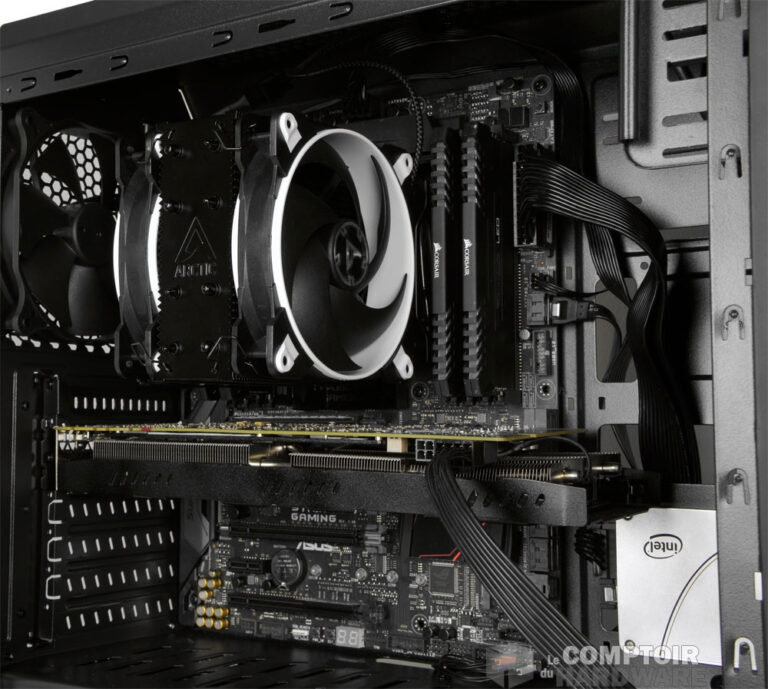 Le ventilateur arrière du NX100