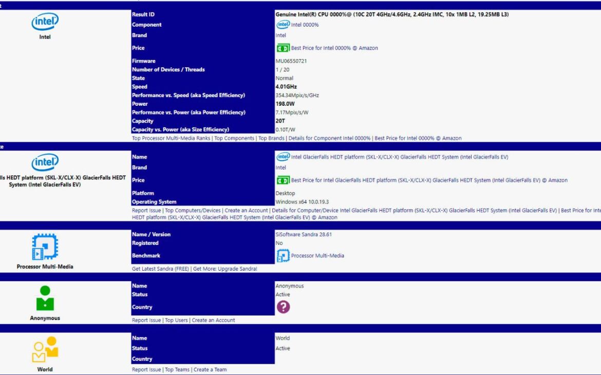 Cascade Lake-X ? Izit you ?