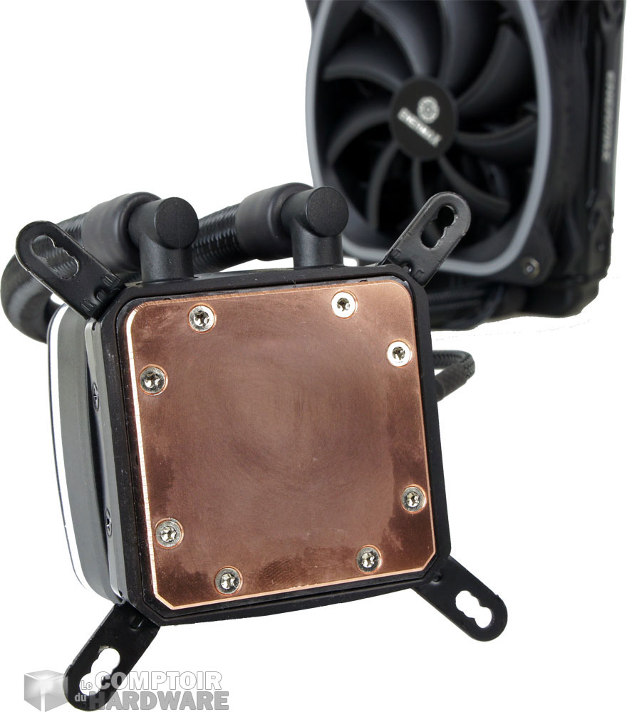 La base en cuivre de l'AquaFusion 120