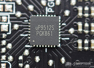 ASUS ROG Srix GTX 1650 OC : contrôleur VRM GPU