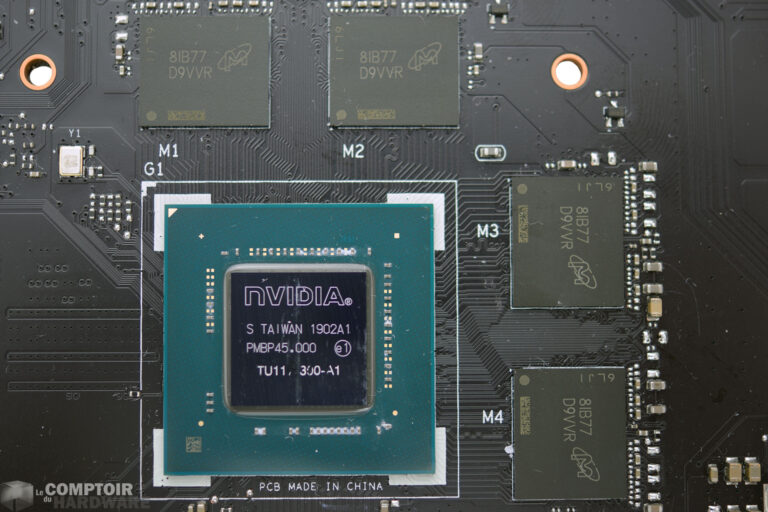 ASUS ROG Srix GTX 1650 OC : TU107 & GDDR5