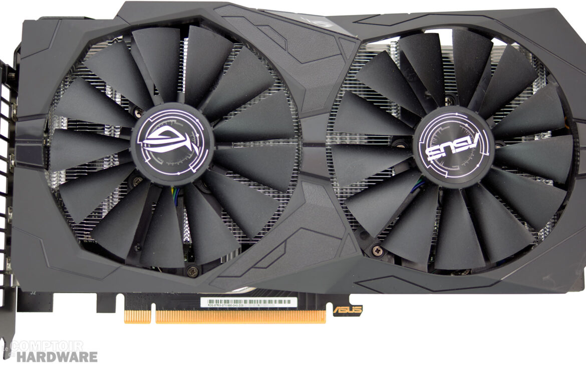 ASUS ROG Srix GTX 1650 OC : face avant