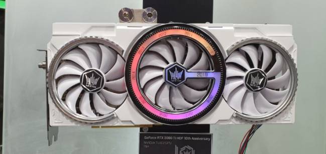 galax rtx2080ti hof 10anniversary computex