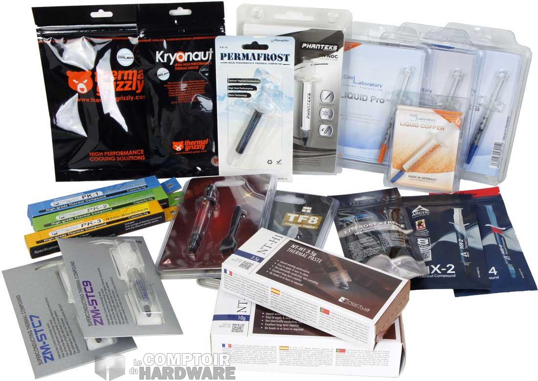 Quelques échantillons pour notre test