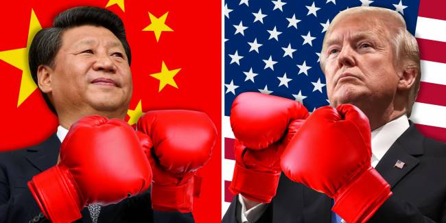trump xi chine us boxe