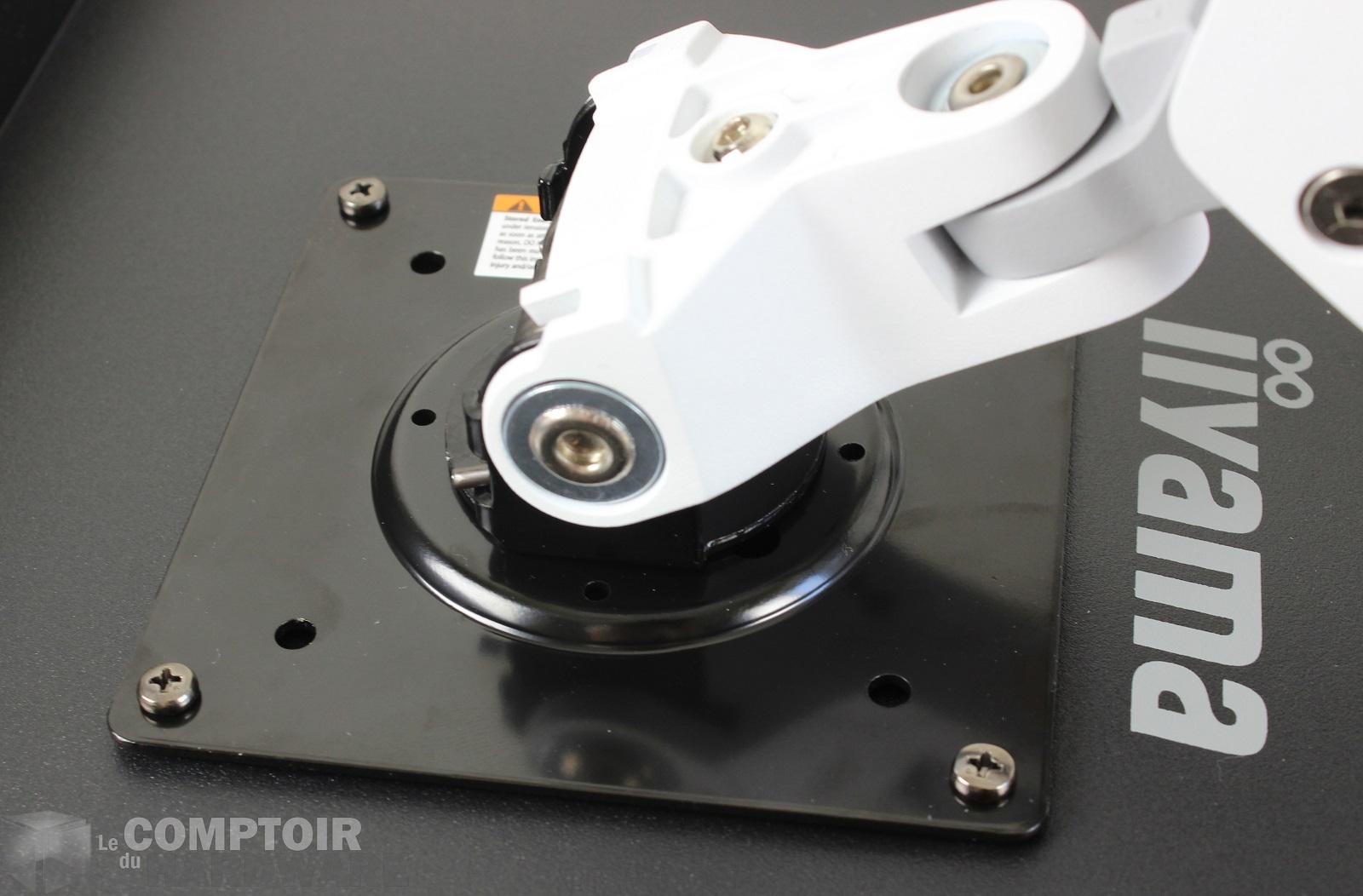 ergotron lx : montage sur vesa 100x100