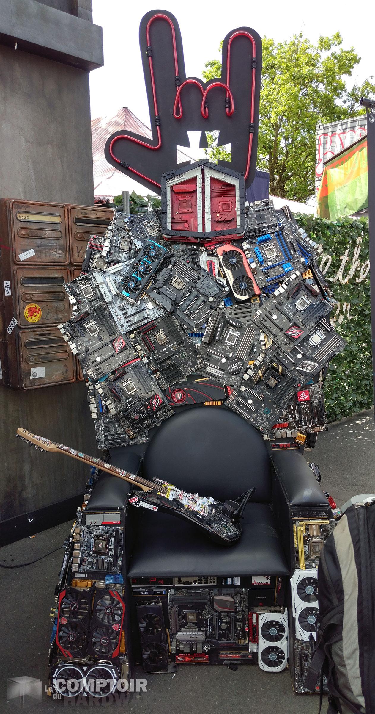 hellfest 2019 fauteuil de hardeur