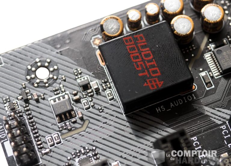 msi mpg z390 gaming edge ac - système audio