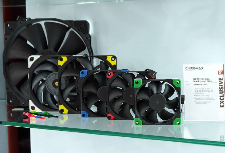 noctua chromax ventirads noirs