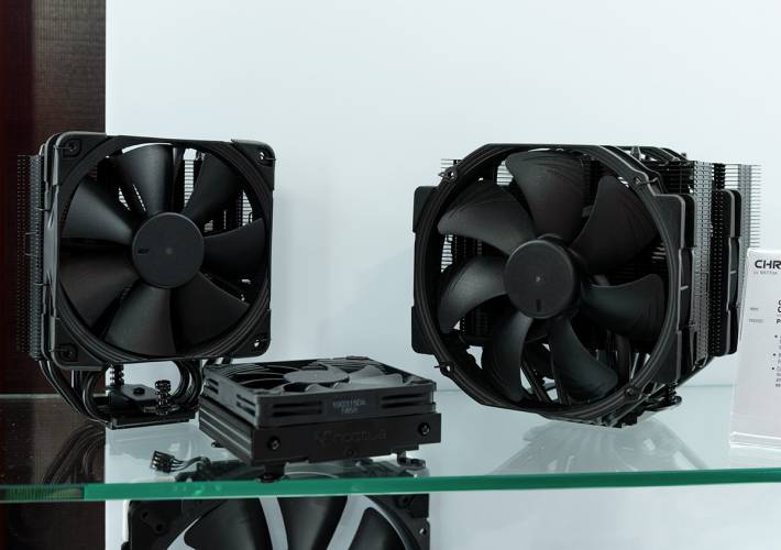 noctua chromax ventirads noirs