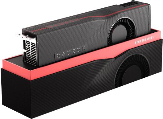 amd radeon 5700xt emballage ouvert