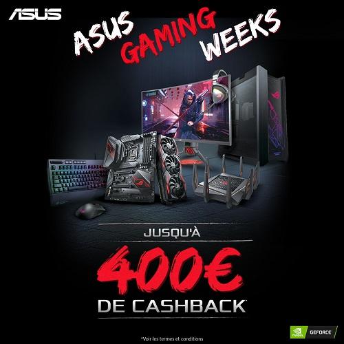 asus gaming weeks promotion 2019