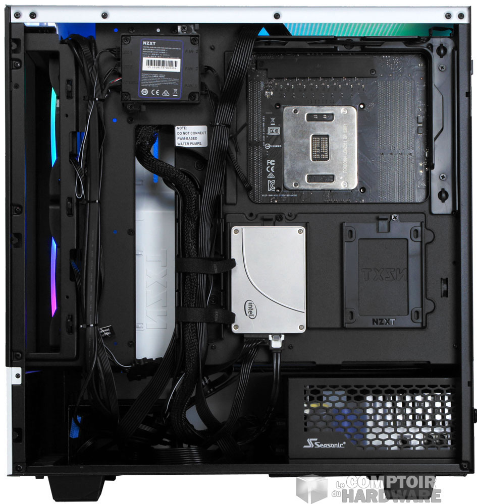 L'arrière du plateau, très propre