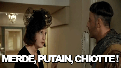 merde putain chiotte les visiteurs