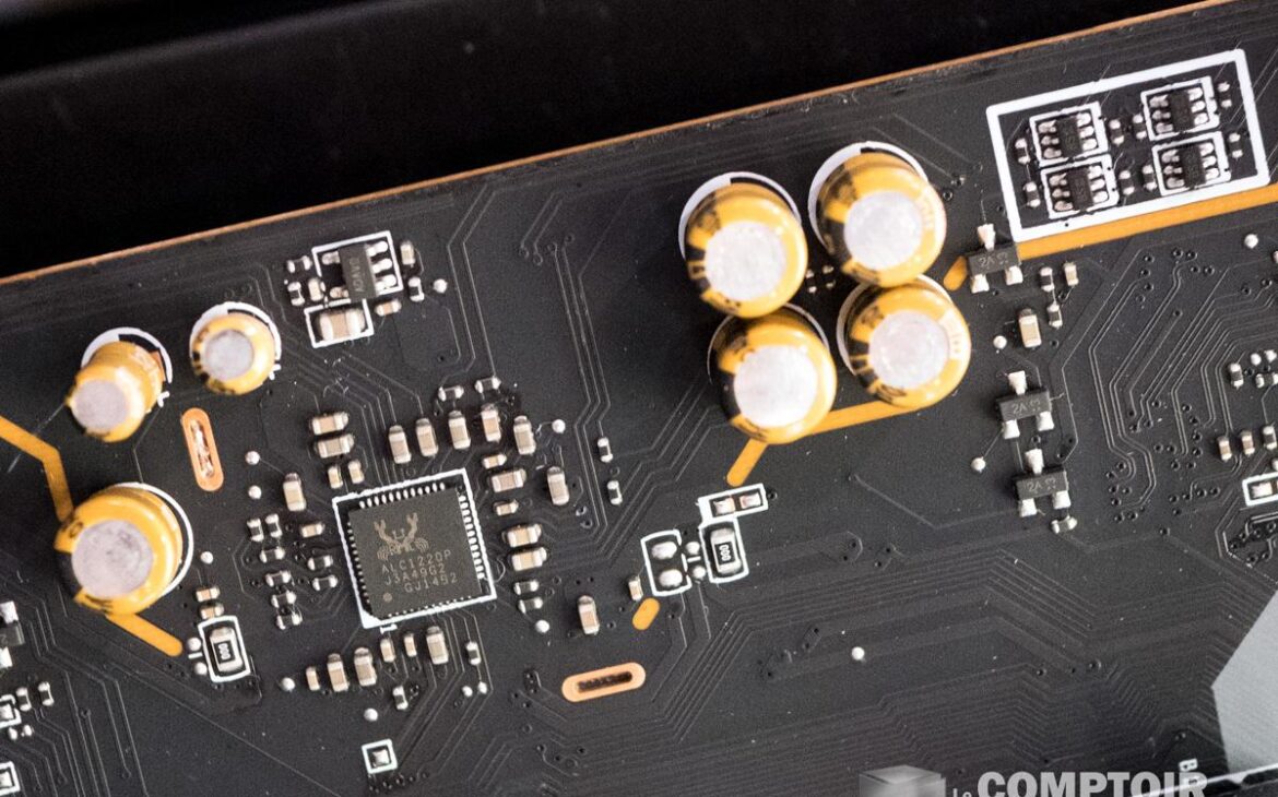 msi x570 gaming edge - circuit audio