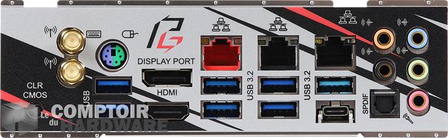 asrock z390 phantom gaming x backface