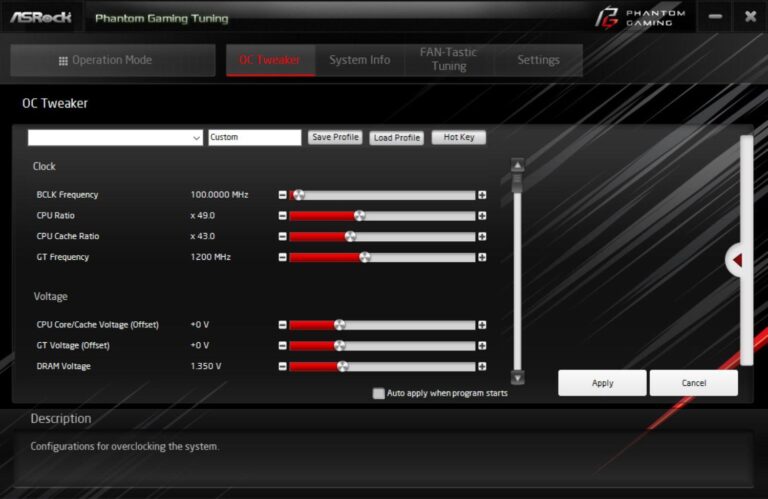 asrock z390 phantom gaming x - oc tweaker