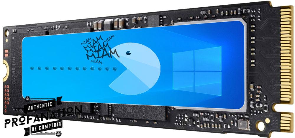 ecriture host win10 ssd cdh