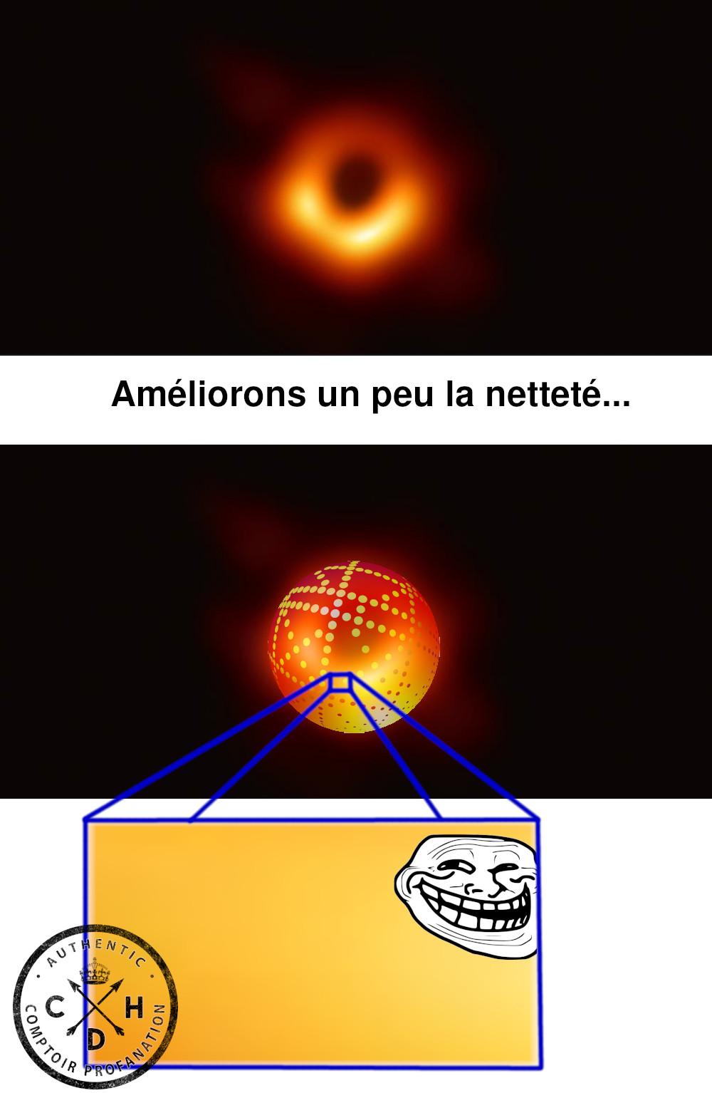 Toute l'équipe scientifique du comptoir en 4 pour ce rendu !