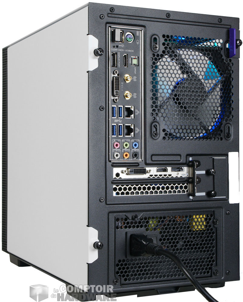 L'arrière du petit H