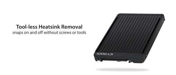 icy dock mb705m2p headsink removal