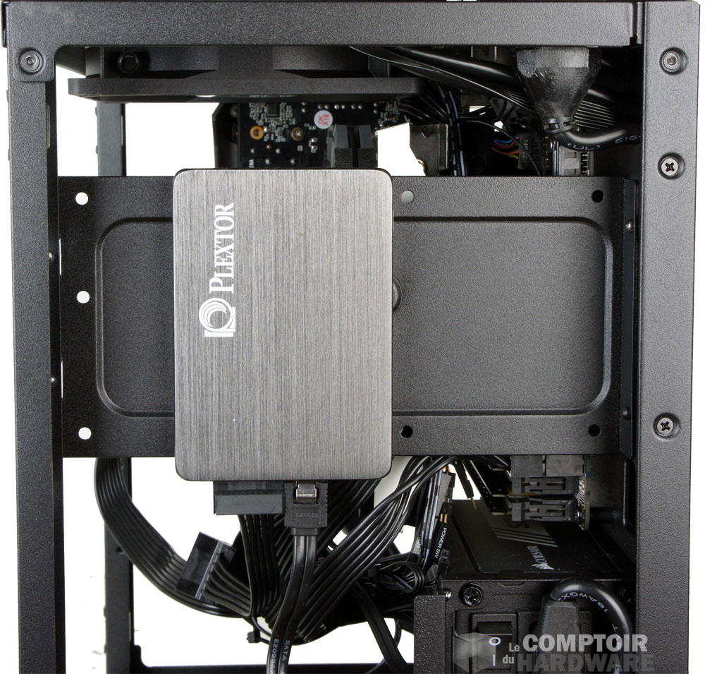 La partie dédiée au stockage