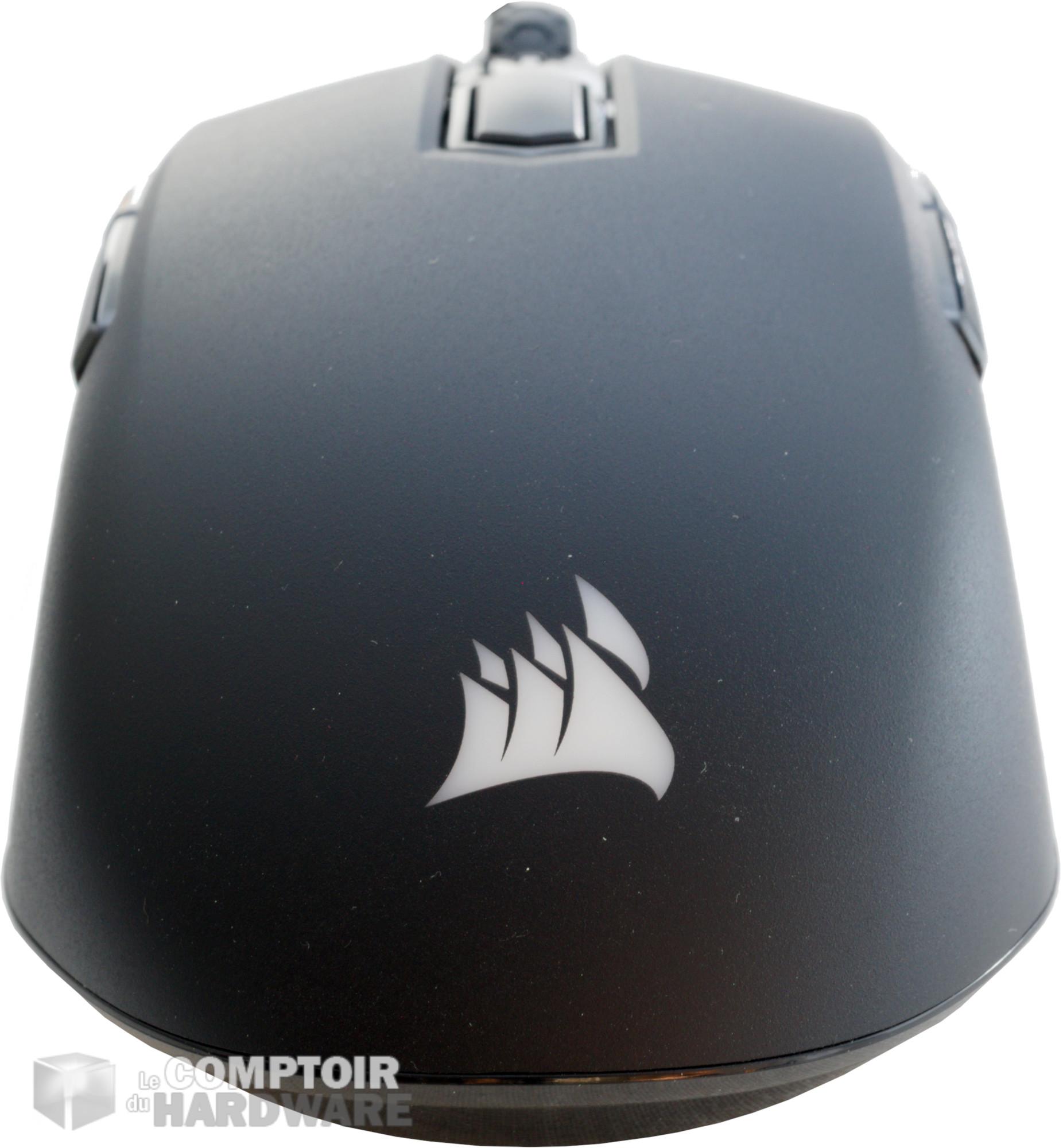 Corsair M55 RGB PRO : le derrière