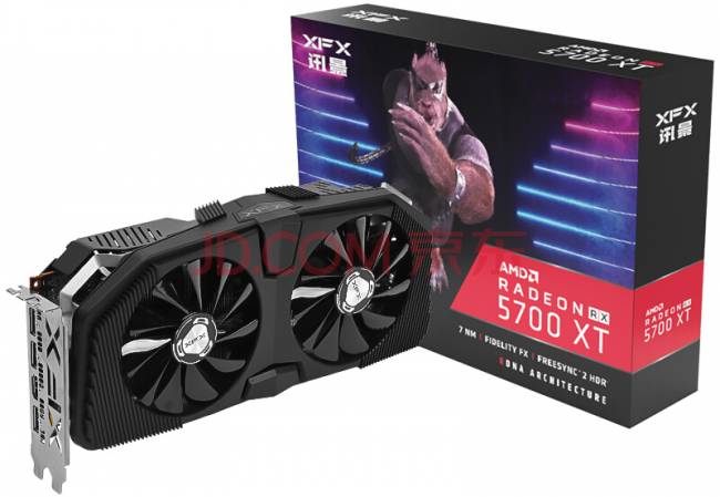 xfx rx 5700 xt black wolf jdcom