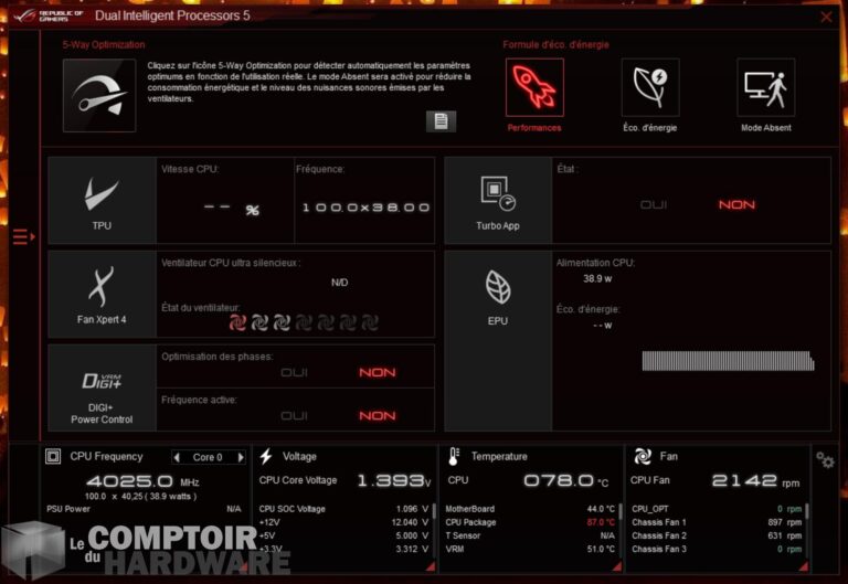 asus crosshair viii hero wifi - ai tweaker