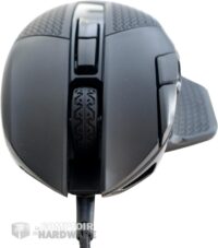 Le devant de la Corsair NIGHTSWORD RGB