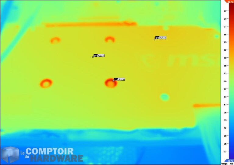 msi rx 5700 xt evoke - image ir en charge