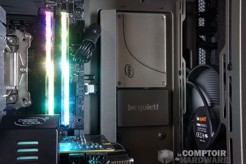 Le nouvel emplacement de SSD