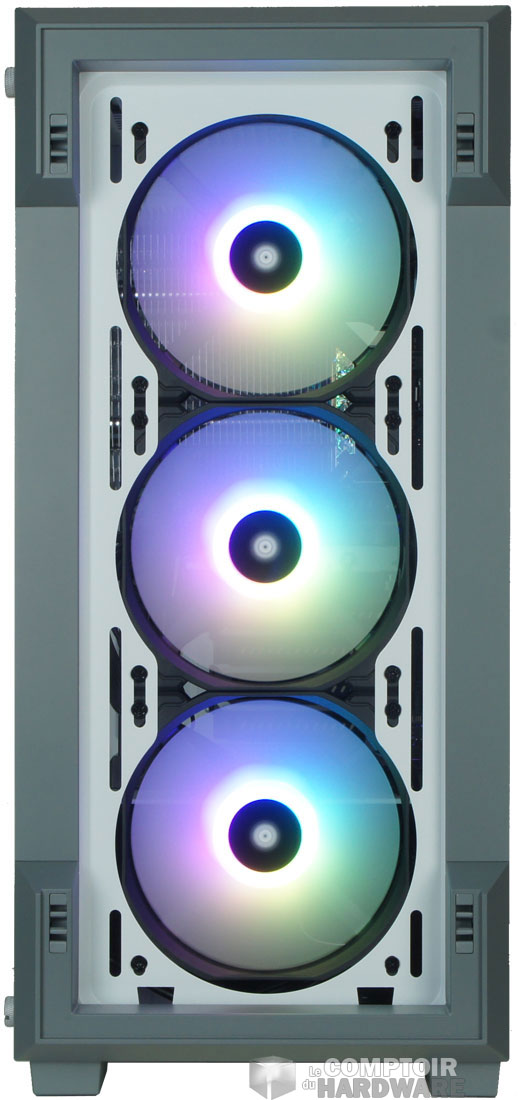 Et la vue complètement dégagée