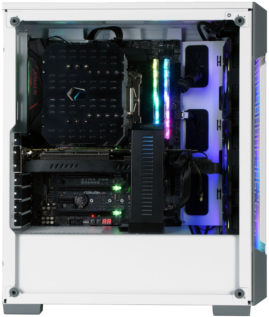 La vue côté carte mère