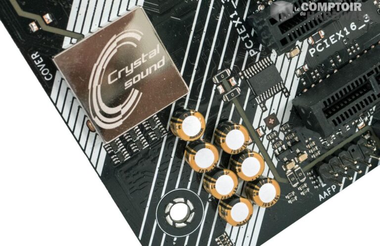 asus prime x570 pro - circuit audio