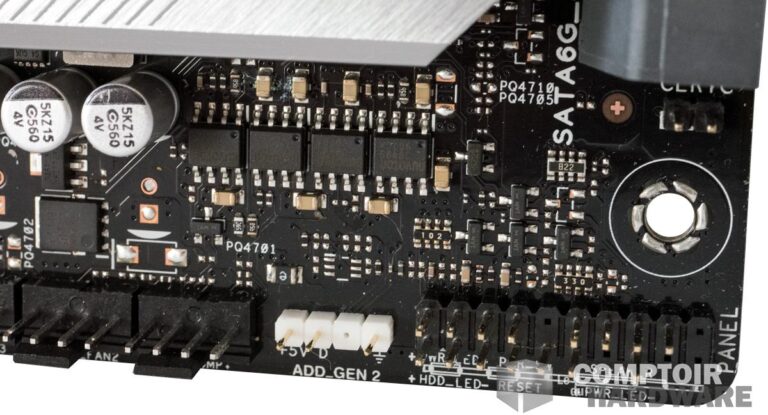 asus prime x570 pro - gestion de la ventilation 