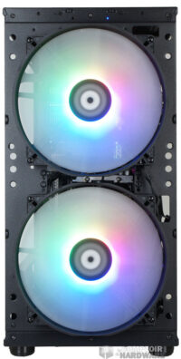 Les deux 200 mm en façade