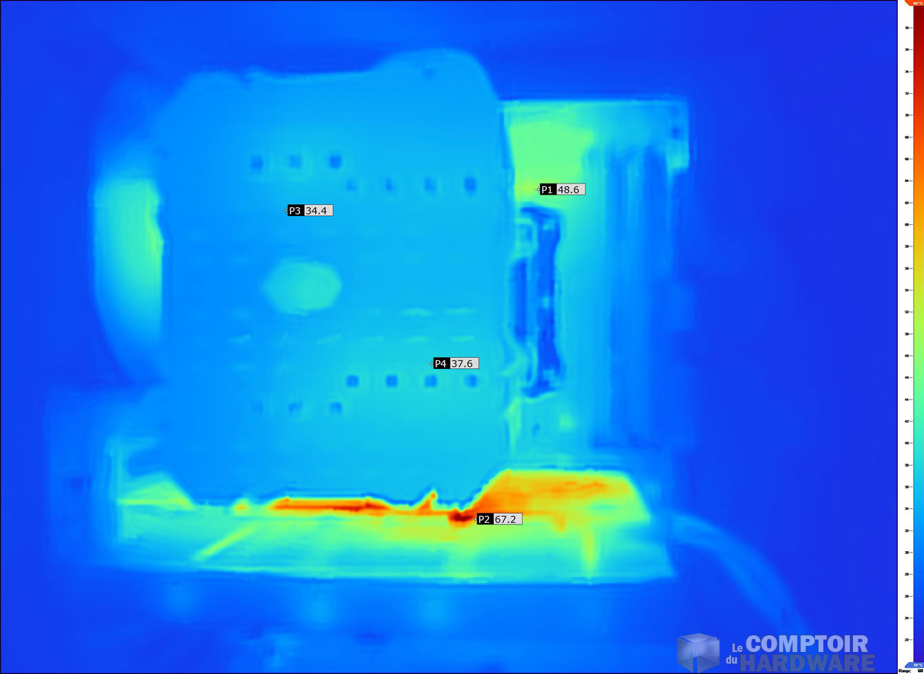 Le Commander C33 pendant la cuisson