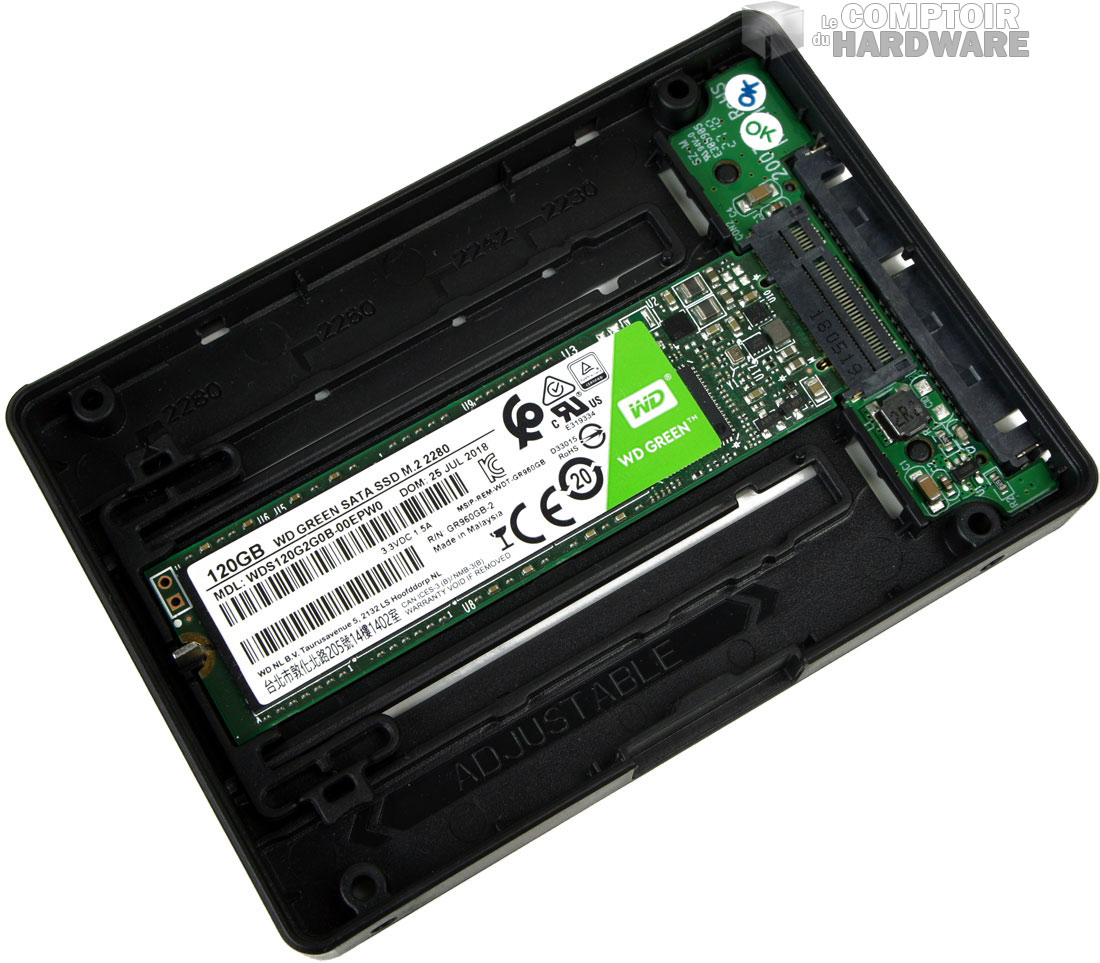 Le SSD en place